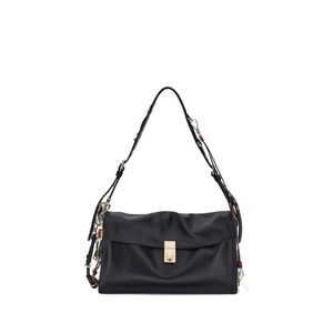 Prada Black Calf Leather Bos Taurus Shoulder Women's Bag